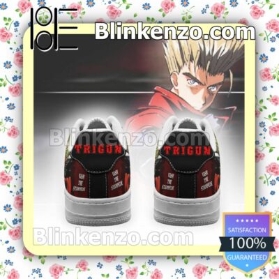 Trigun Vash The Stampede Anime Nike Air Force Sneakers b