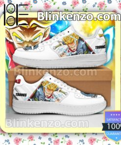 Trunks Dragon Ball Z Anime Nike Air Force Sneakers