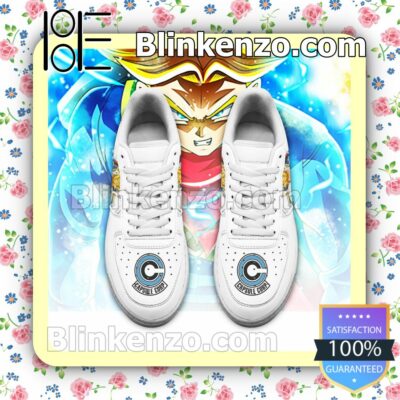 Trunks Dragon Ball Z Anime Nike Air Force Sneakers a