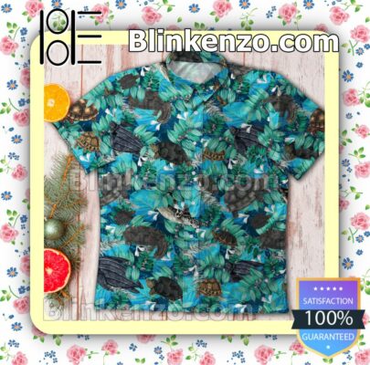 Turtle Deep Sea Summer Beach Shirt a