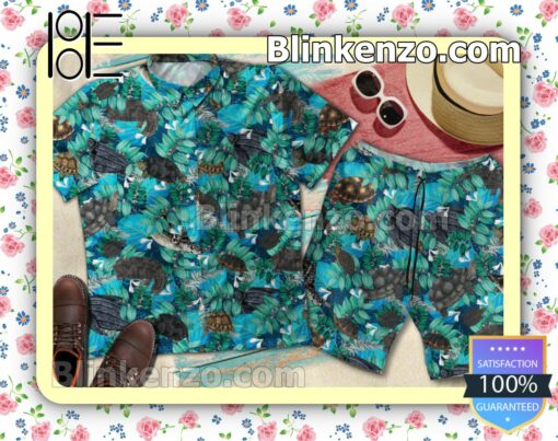 Turtle Deep Sea Summer Beach Shirt b