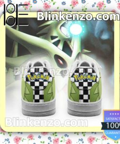 Tyranitar Checkerboard Pokemon Nike Air Force Sneakers b