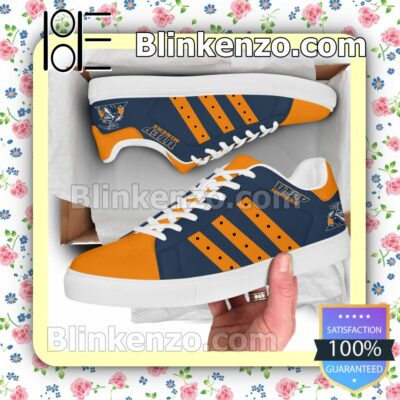UTEP Miners Logo Print Low Top Shoes a