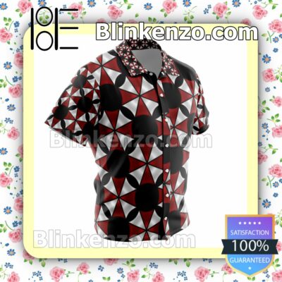 Umbrella Corporation Resident Evil Summer Beach Vacation Shirt a