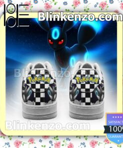 Umbreon Checkerboard Pokemon Nike Air Force Sneakers b