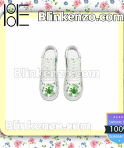 Unicorn Green Cannabis Weed Mens Air Force Sneakers a