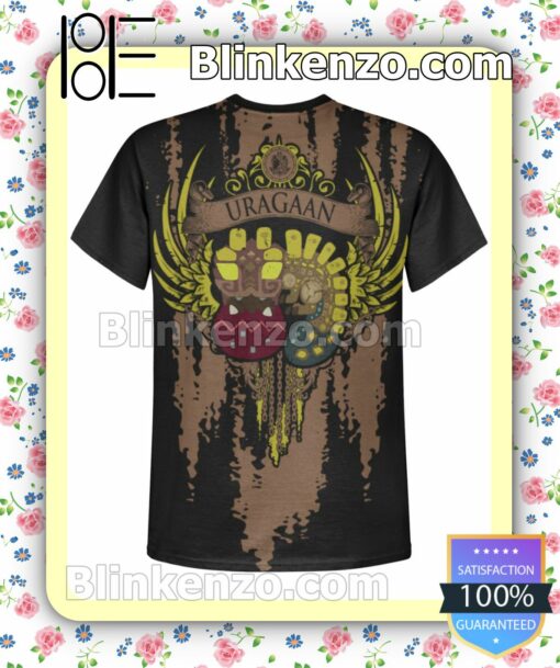 Uragaan Monster Hunter World Custom Shirt a