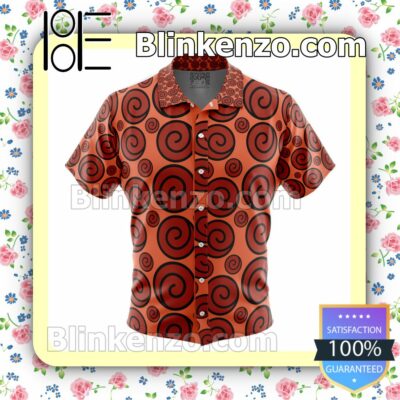 Uzumaki Clan Crest Naruto Shippuden Summer Beach Vacation Shirt