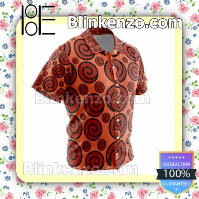 Uzumaki Clan Crest Naruto Shippuden Summer Beach Vacation Shirt a