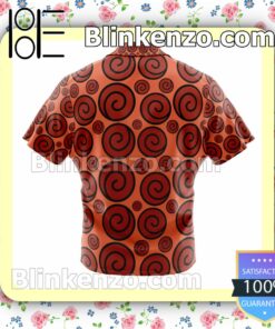 Uzumaki Clan Crest Naruto Shippuden Summer Beach Vacation Shirt b