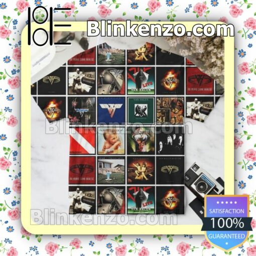 Van Halen Album Cover Collage Custom Shirt