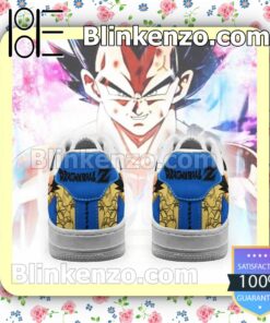 Vegeta Dragon Ball Anime Nike Air Force Sneakers b