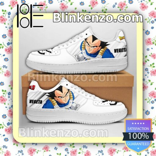 Vegeta Dragon Ball Z Anime Nike Air Force Sneakers