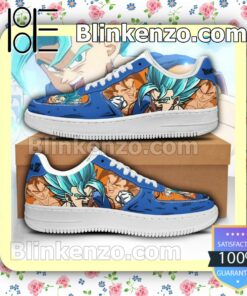 Vegito Dragon Ball Anime Nike Air Force Sneakers