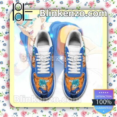 Vegito Dragon Ball Anime Nike Air Force Sneakers a