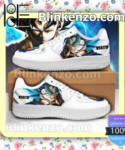 Vegito Dragon Ball Z Anime Nike Air Force Sneakers