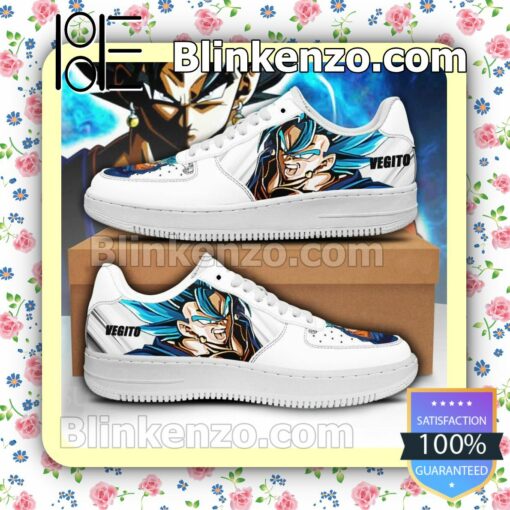 Vegito Dragon Ball Z Anime Nike Air Force Sneakers