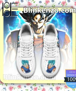 Vegito Dragon Ball Z Anime Nike Air Force Sneakers a