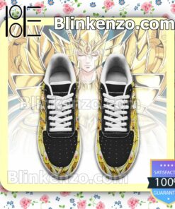 Virgo Shaka Uniform Saint Seiya Anime Nike Air Force Sneakers a