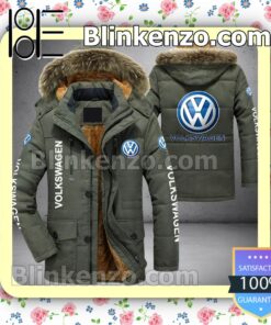 Volkswagen Logo Men Puffer Jacket b