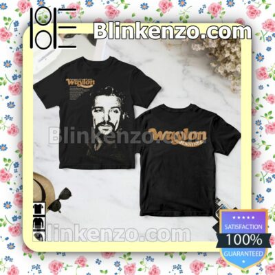 Waylon Jennings Lonesome On'ry And Mean Album Cover Custom Shirt