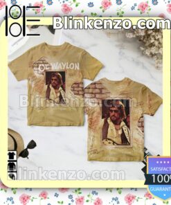 Waylon Jennings Ol' Waylon Album Cover Custom Shirt