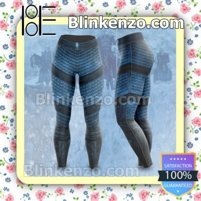 White Walker Game Of Thrones Workout Leggings a