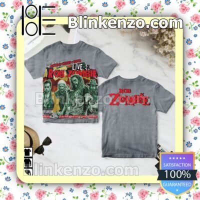 White Zombie Astro-creep 2000 Album Cover Grey Custom Shirt