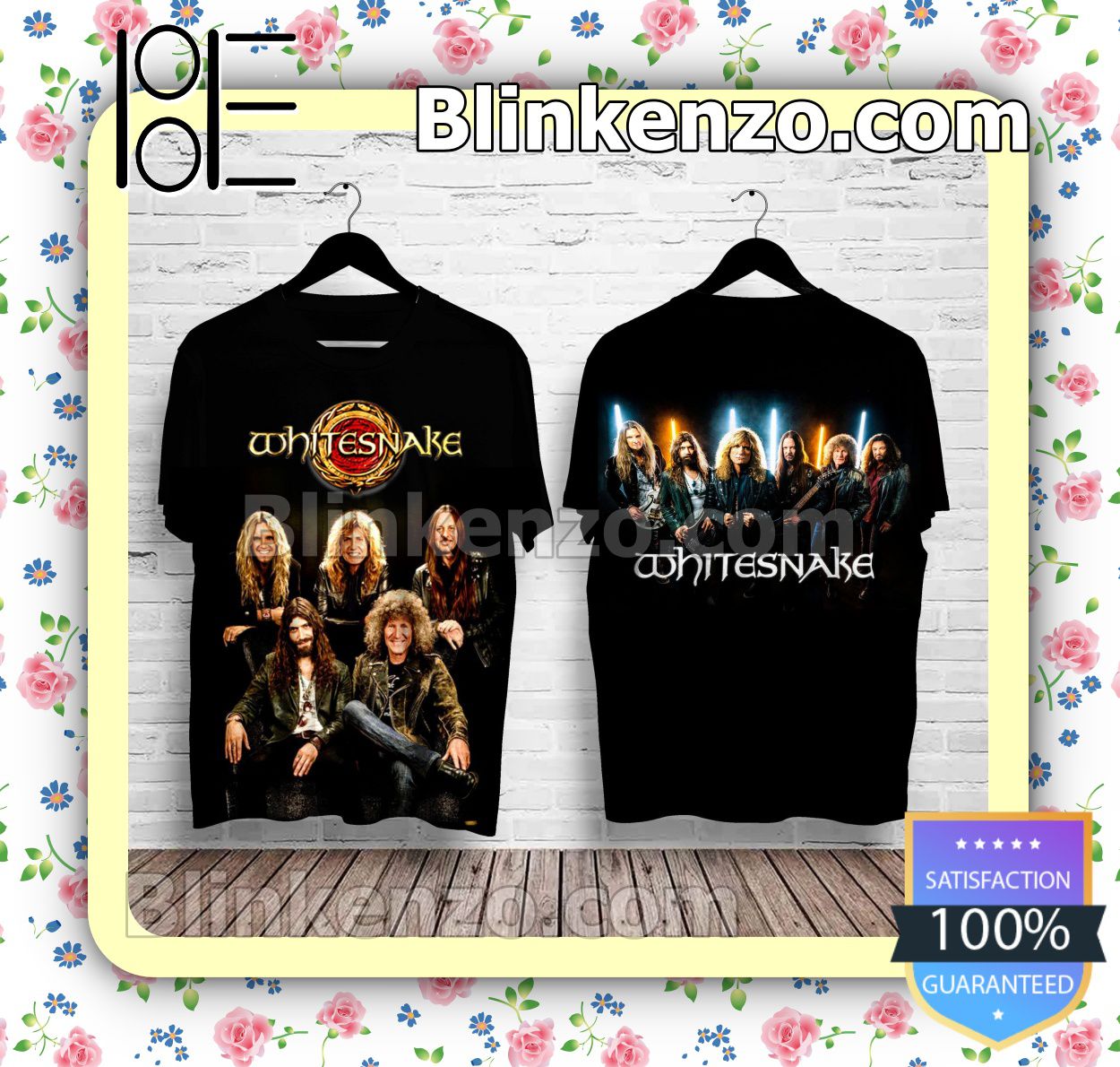 Whitesnake Members Custom Shirt