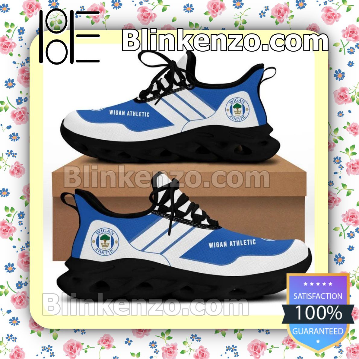 Sale Off Wigan Athletic FC Men Running Shoes
