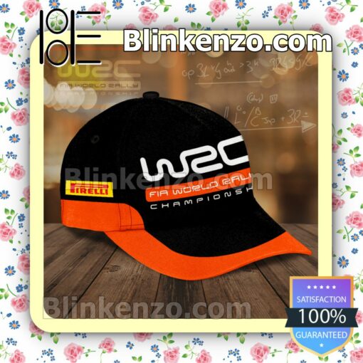 Wrc Fia World Rally Championship Orange And Black Baseball Caps Gift For Boyfriend a