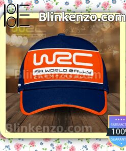 Wrc Fia World Rally Championship Orange And Blue Baseball Caps Gift For Boyfriend