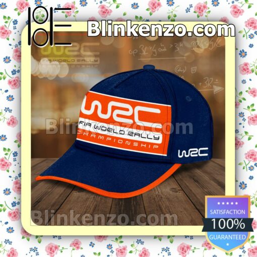 Wrc Fia World Rally Championship Orange And Blue Baseball Caps Gift For Boyfriend b