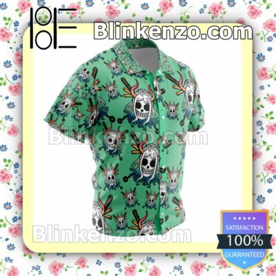 Yamato Jolly Roger One Piece Summer Beach Vacation Shirt a