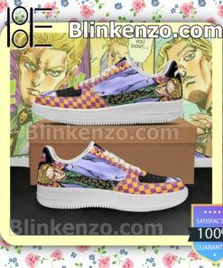 Yoshikage Kira JoJo Anime Nike Air Force Sneakers