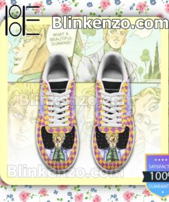 Yoshikage Kira JoJo Anime Nike Air Force Sneakers a