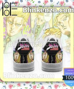 Yoshikage Kira JoJo Anime Nike Air Force Sneakers b