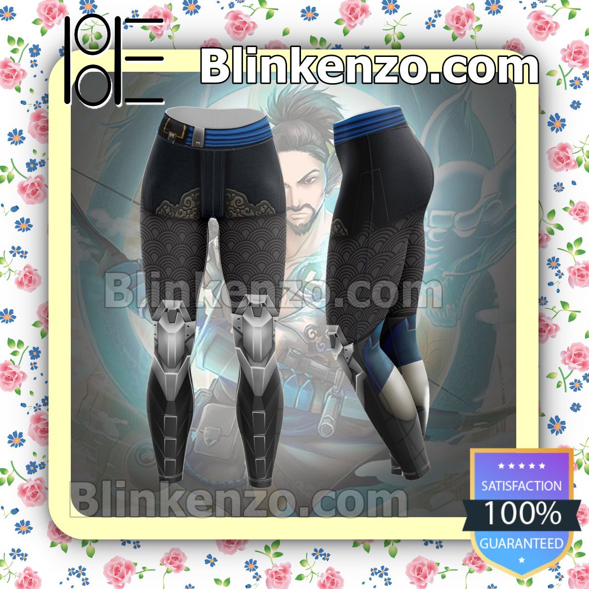 Official Young Master Hanzo Workout Leggings