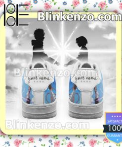 Your Name Anime Nike Air Force Sneakers b