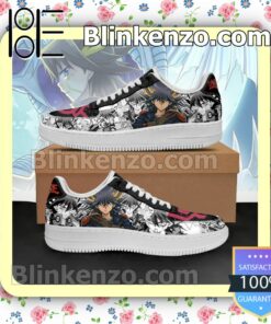 Yugioh Yusei Fudo Yu Gi Oh Anime Nike Air Force Sneakers