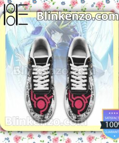 Yugioh Yusei Fudo Yu Gi Oh Anime Nike Air Force Sneakers a