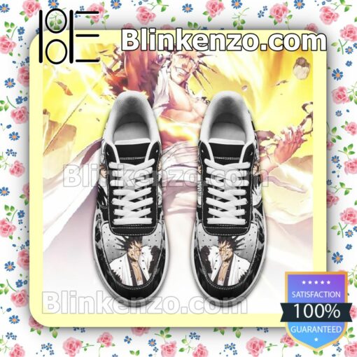 Zaraki Kenpachi Bleach Anime Nike Air Force Sneakers a