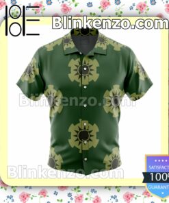 Zoro's Wano Pattern One Piece Summer Beach Vacation Shirt