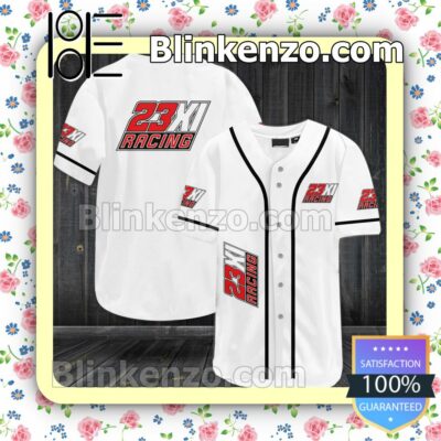 23XI Racing Custom Baseball Jersey for Men Women