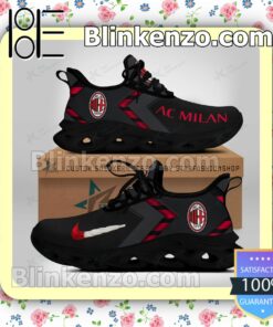 AC Milan Logo Print Sports Sneaker