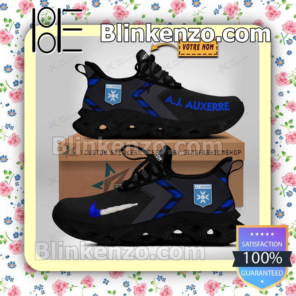 Near you AJ Auxerre Go Walk Sports Sneaker