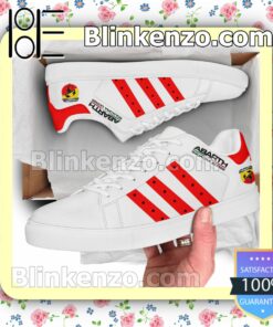 Abarth Logo Brand Adidas Low Top Shoes