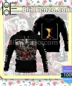 Ac Milan We The Champ19ns Always With You Hooded Jacket, Tee c