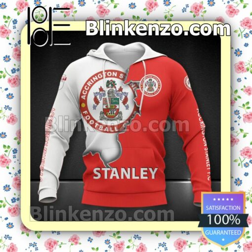 Accrington Stanley Football Club Men T-shirt, Hooded Sweatshirt a
