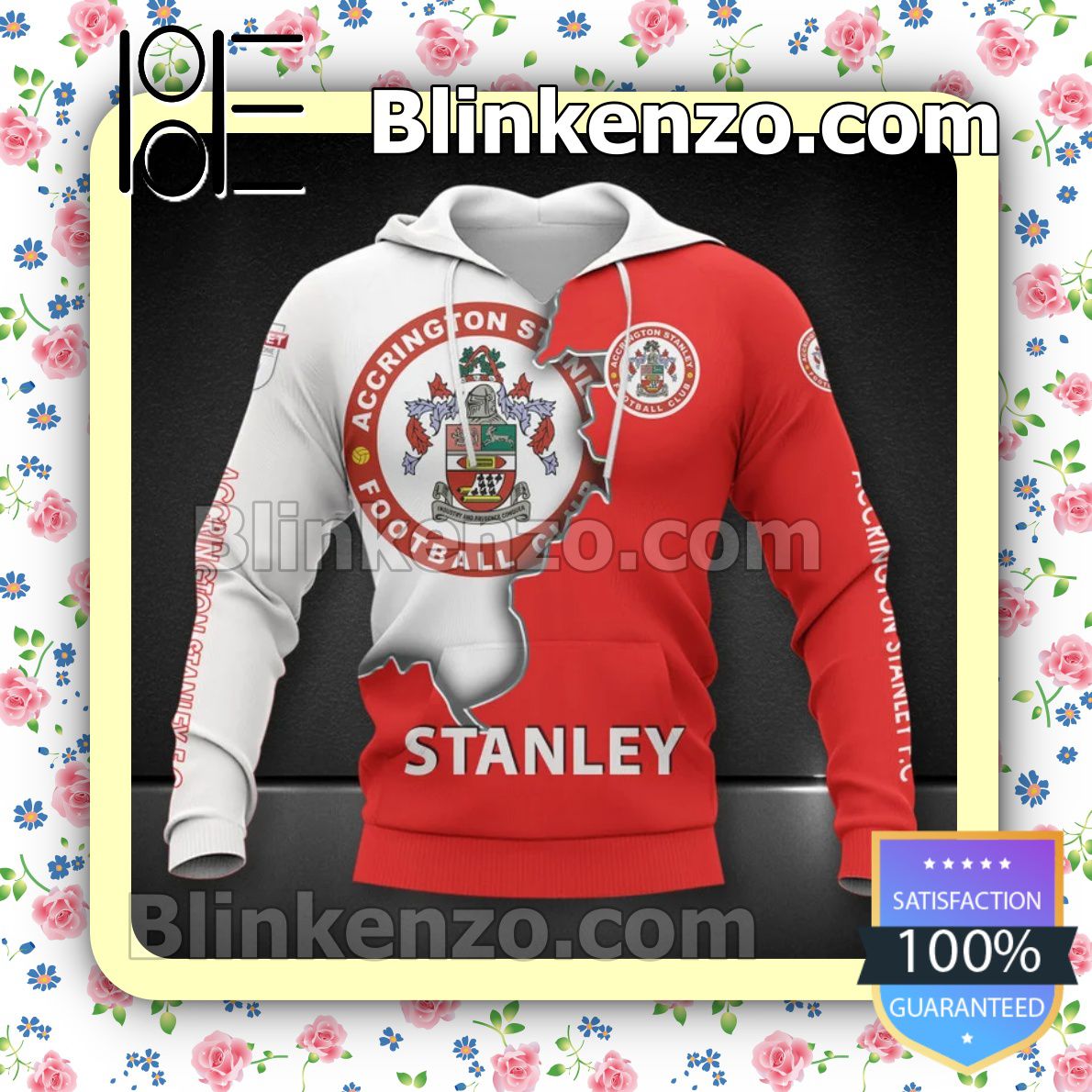 Free Accrington Stanley Football Club Men T-shirt, Hooded Sweatshirt